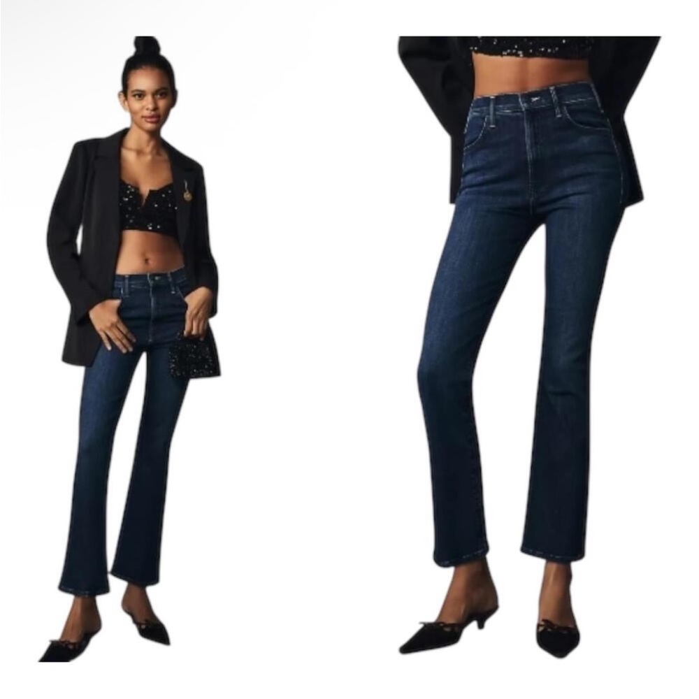 NWT MOTHER The Hustler High-Rise Ankle Jeans in Heirloom Size 29